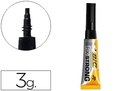 [9017583] PEGAMENTO BIC FIX STRONG 3 GR ADHESIVO EXTRA FUERTE