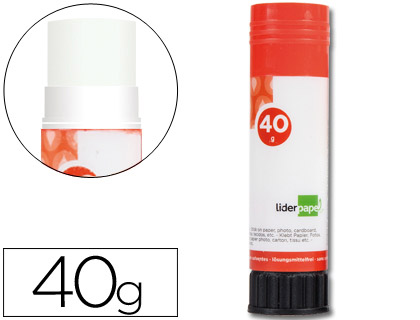 [PE03] PEGAMENTO LIDERPAPEL EN BARRA 40 GR UNIDAD