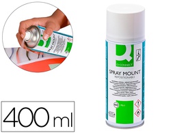 [KF01071] PEGAMENTO Q-CONNECT SPRAY QUICK MOUNT ADHESIVO REPOSICIONABLE BOTE DE 400 ML