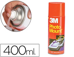 [7100297499] PEGAMENTO 3M SPRAY PHOTO MOUNT ADHESIVO PERMANENTE BOTE DE 400 ML