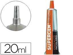 [62601-00000-03] PEGAMENTO SUPERGEN CONTACTO INCOLORO 20 ML UNIDAD