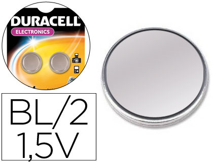 [S0560080] PILA DURACELL ALCALINA LR44 BOTON BLISTER DE 2 UNIDADES