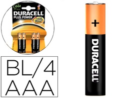 [940263] PILA DURACELL RECARGABLE AAA 750 MAH BLISTER DE 4 UNIDADES