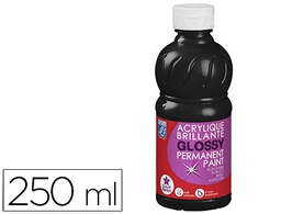 [807541] PINTURA ACRILICA L&amp;B BRILLO NEGRO BOTE DE 250 ML