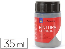 [169922] PINTURA LATEX LA PAJARITA GRIS 35 ML