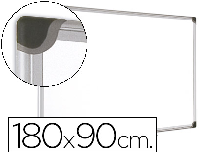 [CR1101178] PIZARRA BLANCA BI-OFFICE MAGNETICA MAYA W CERAMICA VITRIFICADA MARCO DE ALUMINIO 180 X 90 CM CON BANDEJA PARA