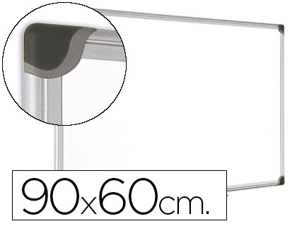[CR0601178] PIZARRA BLANCA BI-OFFICE MAGNETICA MAYA W CERAMICA VITRIFICADA MARCO DE ALUMINIO 90 X 60 CM CON BANDEJA PARA