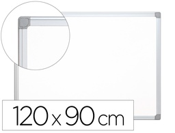 [KF01080] PIZARRA BLANCA Q-CONNECT LACADA MAGNETICA MARCO DE ALUMINIO 120X90 CM