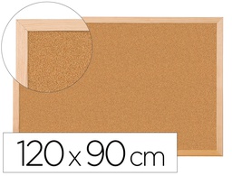 [KF26114] PIZARRA CORCHO Q-CONNECT 120X90 CM MARCO DE MADERA