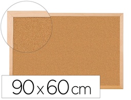 [KF03567] PIZARRA CORCHO Q-CONNECT 90X60 CM MARCO DE MADERA