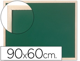 [KF03585] PIZARRA VERDE Q-CONNECT MARCO DE MADERA 90X60 CM SIN REPISA