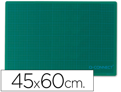 [KF01137] PLANCHA PARA CORTE Q-CONNECT DIN A2 3 MM GROSOR COLOR VERDE