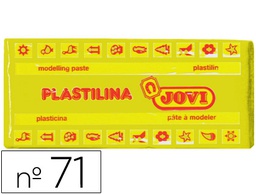 [71-03] PLASTILINA JOVI 71 AMARILLO OSCURO UNIDAD TAMAÑO MEDIANO