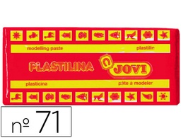 [71-05] PLASTILINA JOVI 71 ROJO -UNIDAD -TAMAÑO MEDIANO