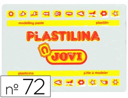 [72-01] PLASTILINA JOVI 72 BLANCO -UNIDAD -TAMAÑO GRANDE