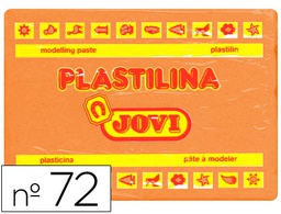 [72-04] PLASTILINA JOVI 72 NARANJA -UNIDAD -TAMAÑO GRANDE