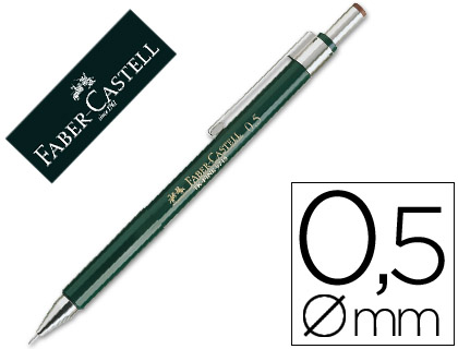 [136500] PORTAMINAS FABER CASTELL 0,5 MM XF TK-FINE