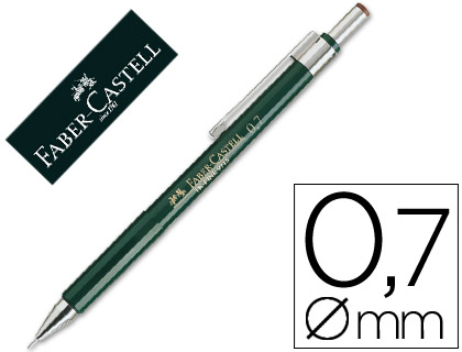 [136700] PORTAMINAS FABER CASTELL 0,7 MM XF TK-FINE