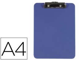 [KF21625] PORTANOTAS Q-CONNECT PLASTICO DIN A4 AZUL 3 MM