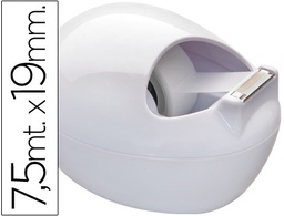 [HK100009446] PORTARROLLO SOBREMESA SCOTCH COLOR BLANCO C-36 KARIM DE 7,5 MT X 19 MM INCLUYE ROLLO DE CINTA MAGIC