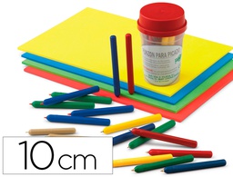 [768] PUNZON PLASTICO DE COLOR -CON PUNTA DE ACERO LATONADO