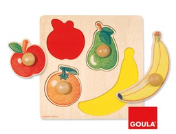 [54000] PUZLE DISET FRUTAS 4 PIEZAS