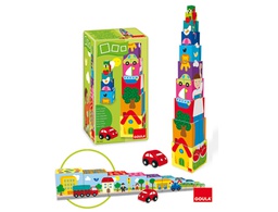 [55202] PUZLE DISET CUBOS APILABLES COCHE