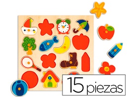 [53023] PUZLE DISET SILUETAS 15 PIEZAS