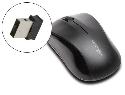 [K72392EU] RATON KENSINGTON VALUMOUSE INALAMBRICO 1000 DPI RECEPTOR USB 2,4 GHZ NEGRO