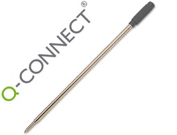 [KF21742] RECAMBIO BOLIGRAFO Q-CONNECT TIPO CROSS NEGRO