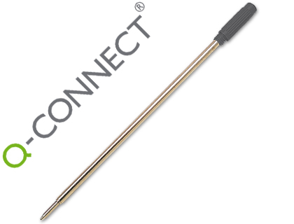 [KF21742] RECAMBIO BOLIGRAFO Q-CONNECT TIPO CROSS NEGRO