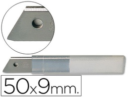 [KF14757] REPUESTO CUTER ESTRECHO METALICO Q-CONNECT 0,5X9 MM BLISTER DE 10 CUCHILLAS