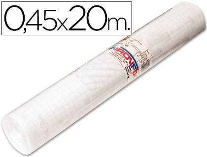 [67000] ROLLO ADHESIVO AIRONFIX TRANSPARENTE 67000 ROLLO DE 20 MT
