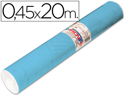 [67013] ROLLO ADHESIVO AIRONFIX UNICOLOR AZUL MATE CLARO 67013ROLLO DE 20 MT