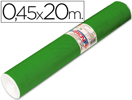 [67047] ROLLO ADHESIVO AIRONFIX UNICOLOR VERDE BRILLO 67047 ROLLO DE 20 MT