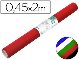[RO13] ROLLO ADHESIVO LIDERPAPEL UNICOLOR COLORES SURTIDOS ROLLO DE 0,45 X 2 MT