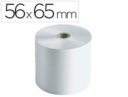[4566512B] ROLLO SUMADORA Q-CONNECT ELECTRO 56 MM ANCHO X 65 MM DIAMETRO SIN BISFENOL A