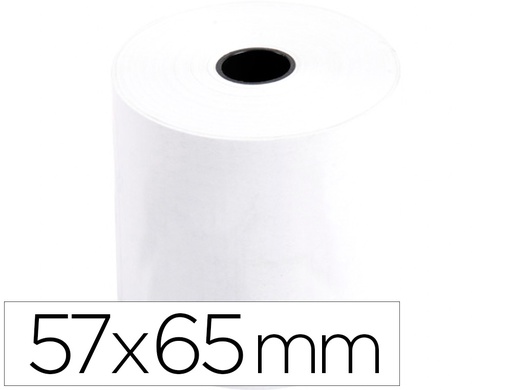 [4576511B] ROLLO SUMADORA Q-CONNECT ELECTRO 57 MM ANCHO X 65 MM DIAMETRO SIN BISFENOL A