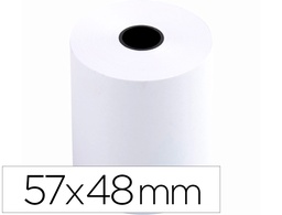 [4574811 / 2549] ROLLO SUMADORA Q-CONNECT TERMICO 57 MM ANCHO X 48 MM DIAMETRO SIN BISFENOL A