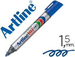 [EK-107] ROTULADOR ARTLINE MARCADOR PERMANENTE 107 AZUL -PUNTA REDONDA