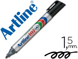 [EK-107] ROTULADOR ARTLINE MARCADOR PERMANENTE 107 NEGRO -PUNTA REDONDA