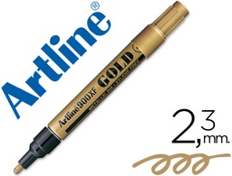 [EK-900 OR] ROTULADOR ARTLINE MARCADOR PERMANENTE TINTA METALICA EK-900 ORO -PUNTA REDONDA 2.3 MM
