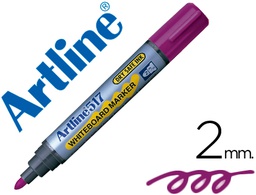 [EK-517 VI] ROTULADOR ARTLINE PIZARRA EK-517 VIOLETA PUNTA REDONDA 2 MM TINTA DE BAJO OLOR