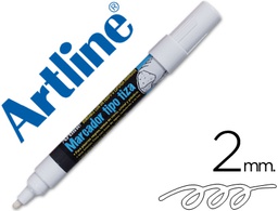 [EPW-4-BL] ROTULADOR ARTLINE PIZARRA VERDE NEGRA EPW-4-BL COLOR BLANCO