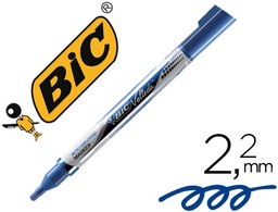 [902087] ROTULADOR BIC VELLEDA LIQUID POCKET PUNTA REDONDA 2,2 MM AZUL
