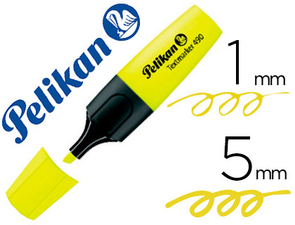 [400140875] ROTULADOR PELIKAN FLUORESCENTE TEXTMARKER 490 AMARILLO