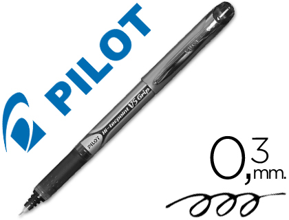 [BXGPN-V5-B] ROTULADOR PILOT PUNTA AGUJA V-5 GRIP NEGRO 0.5 MM