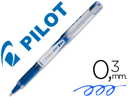 [NVB5GNA] ROTULADOR PILOT ROLLER V-BALL GRIP AZUL 0.5 MM