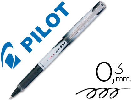 [NVB5GNN] ROTULADOR PILOT ROLLER V-BALL GRIP NEGRO 0.5 MM
