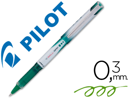 [NVB5GNV] ROTULADOR PILOT ROLLER V-BALL GRIP VERDE 0.5 MM